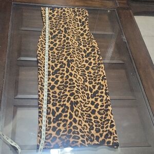 Papermoon Black and Tan Animal Dress